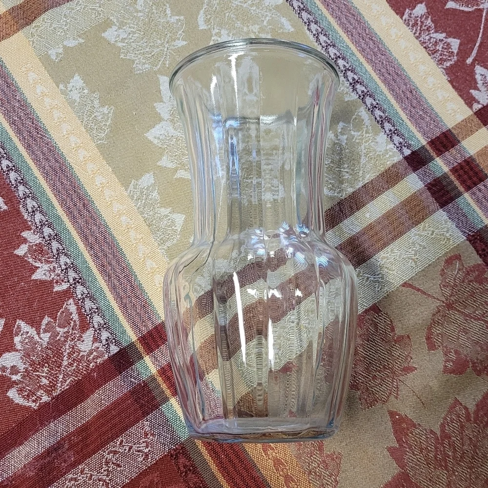 Flower Vase Clear Glass